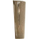 Eco Wall Sconce Wall Light in Matte Black, Natural