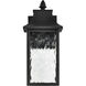 Austen LED 13.25 inch Matte Black Outdoor Wall Sconce