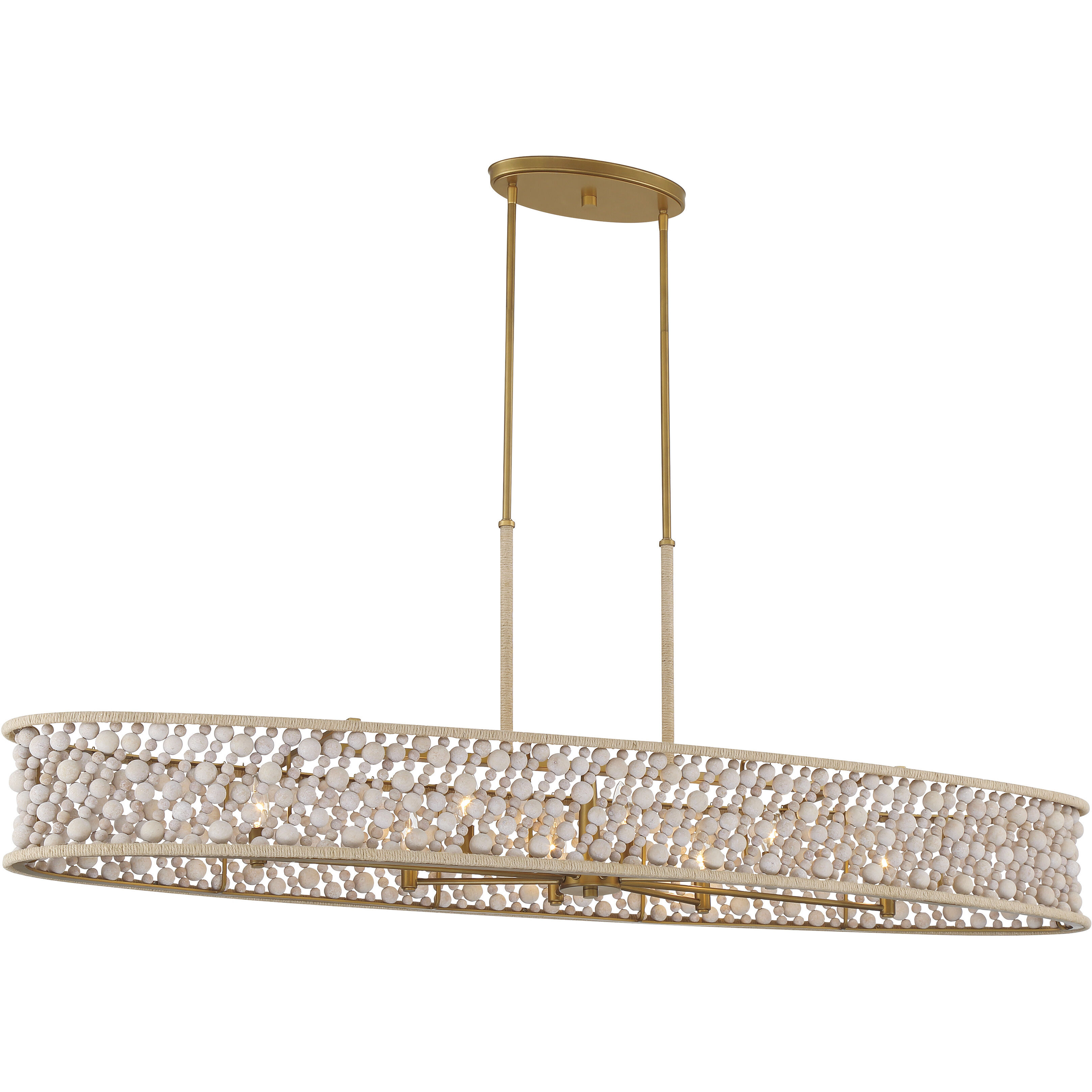 Horsmore Island Light Ceiling Light in Legacy Brass