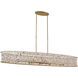 Horsmore Island Light Ceiling Light in Legacy Brass