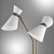 Jared 60 inch 60.00 watt Brass Floor Lamp Portable Light