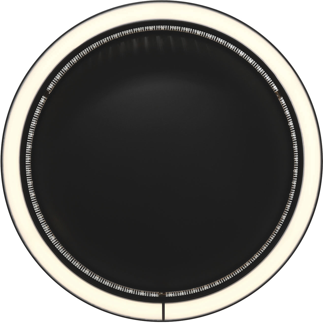 Empra LED 23.63 inch Matte Black Flush Mount Ceiling Light