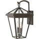 Estate Series Alford Place Outdoor Wall Mount Lantern in Oil Rubbed Bronze, Non-LED, Medium