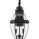 Westover 2 Light 20.25 inch Black Outdoor Wall Light