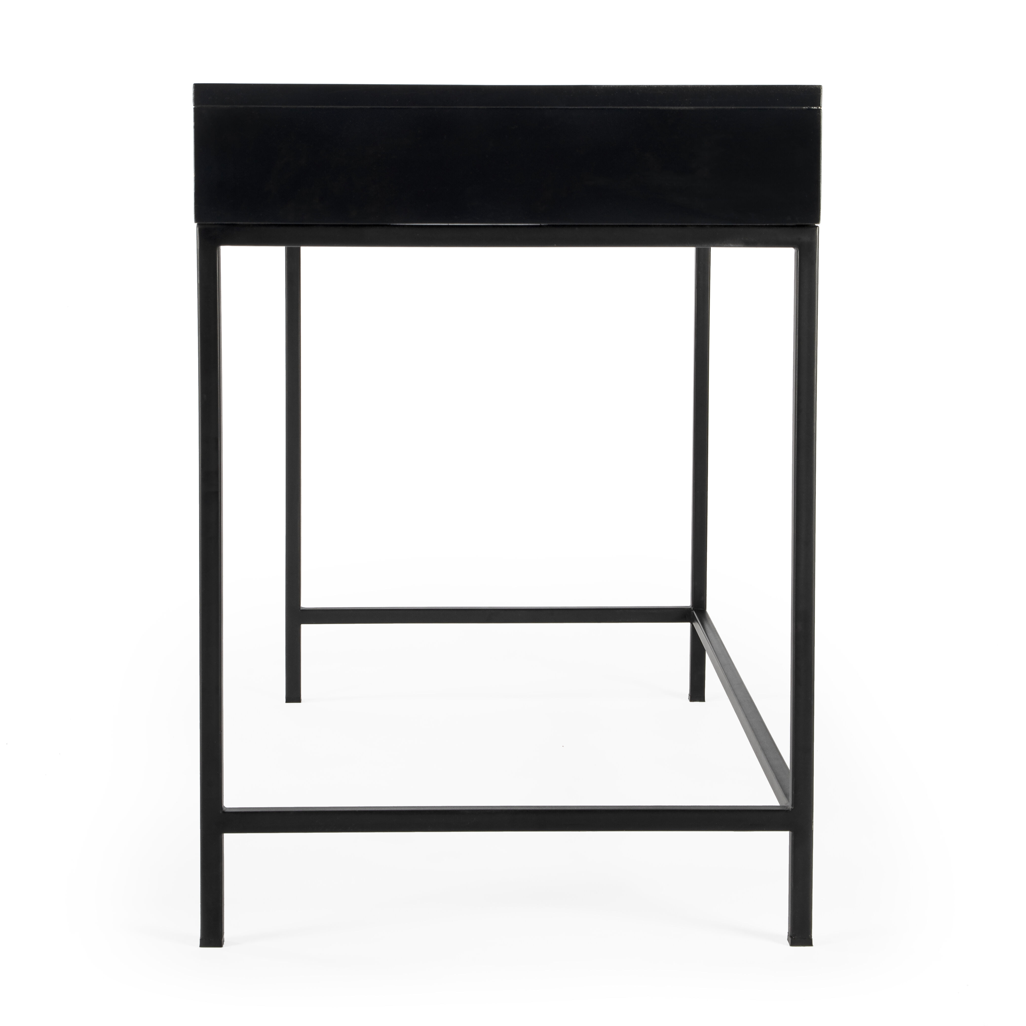 Belka  Desk with Drawers in Black