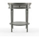 Sampson Side Table with Storage in Gray