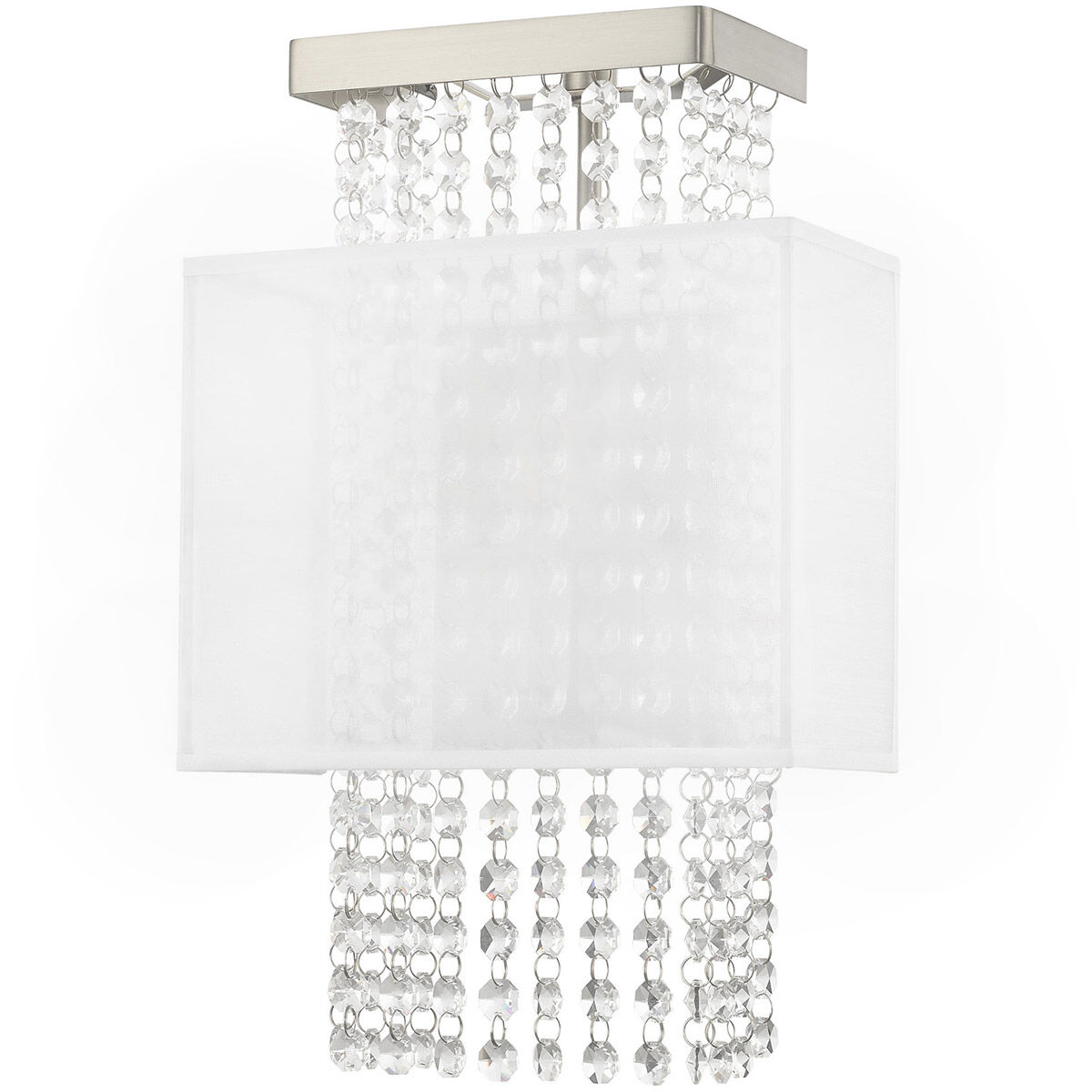 Bella Vista 1 Light 9 inch Brushed Nickel ADA ADA Wall Sconce Wall Light