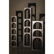 Aqueduct Matte Black Bookcase, A