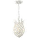 Broche 3 Light 9.5 inch Matte White Pendant Ceiling Light