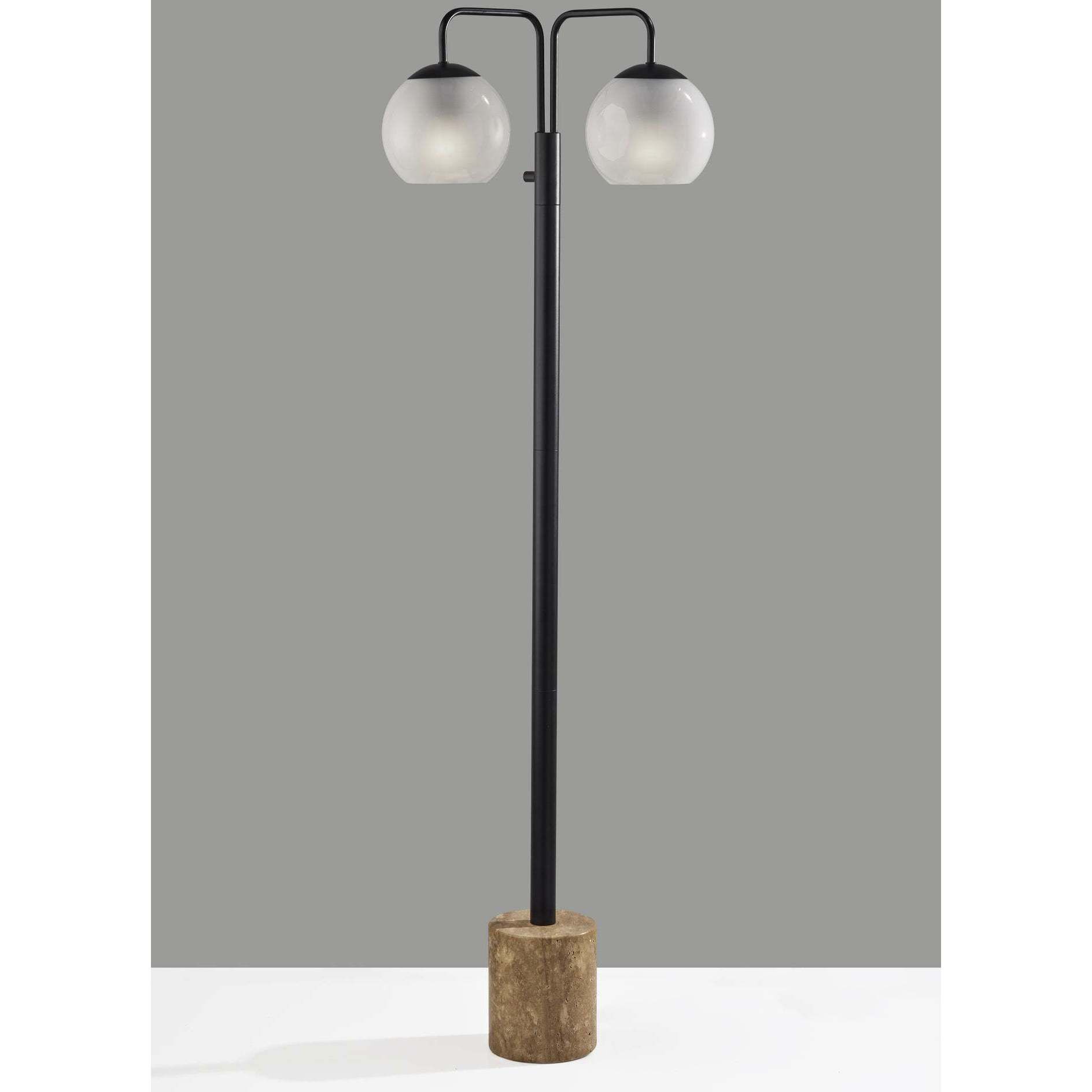 Stockton 60.25 inch 40.00 watt Black Floor Lamp Portable Light