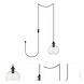 Destry 1 Light 8 inch Black Pendant Ceiling Light
