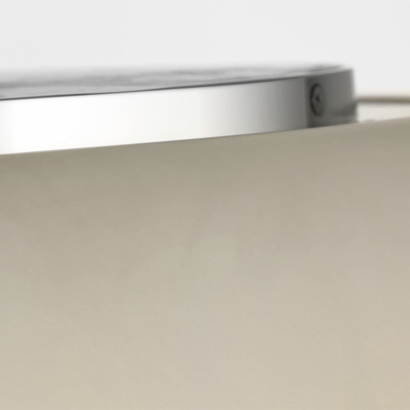 Kelly Wearstler Formosa LED 17 inch Alabaster and Polished Nickel Flush Mount Ceiling Light