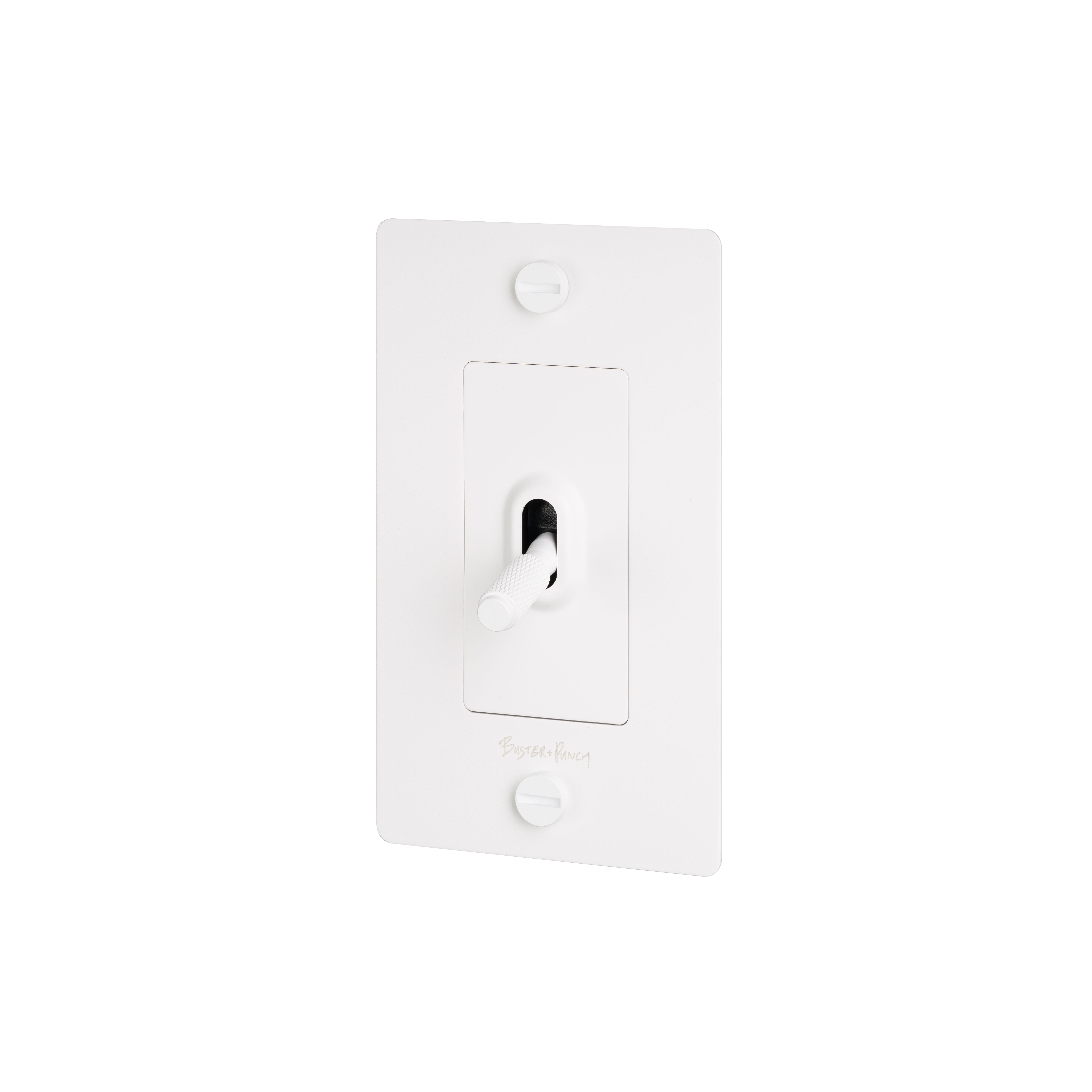 1G Toggle 120-277 White Light Switch