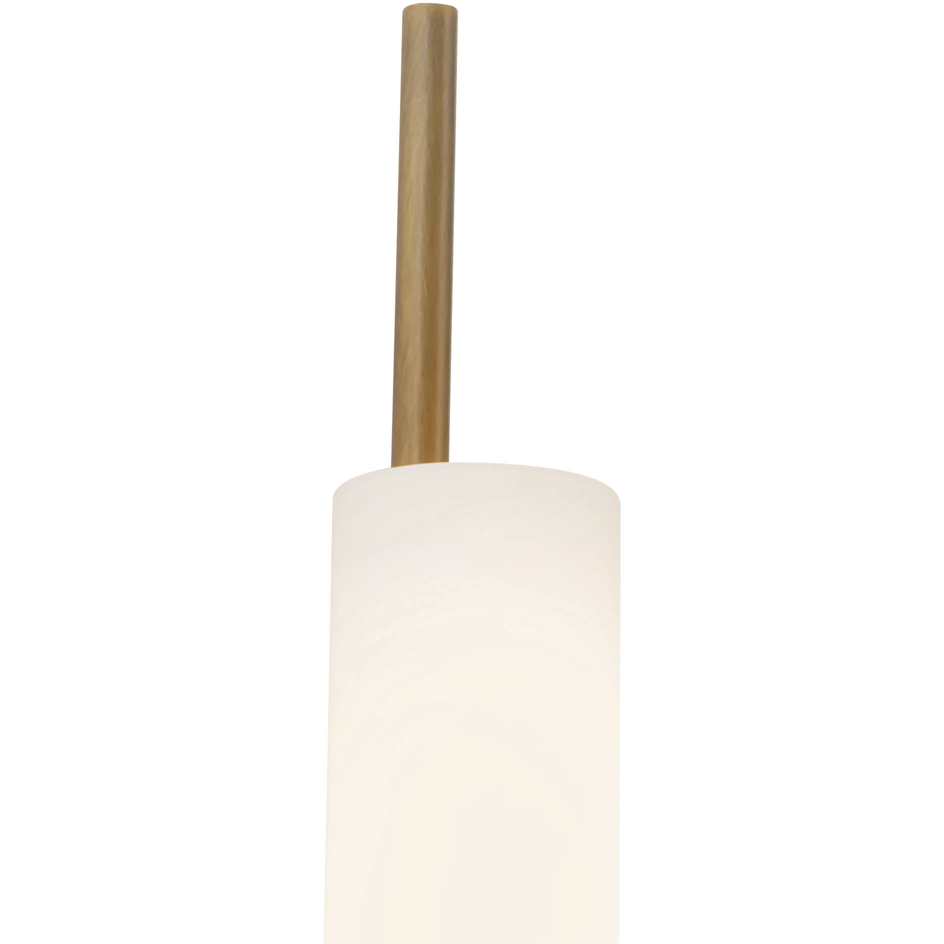 Wick 5.13 inch Vintage Brass and Travertine Wall Sconce Wall Light