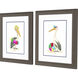 Beach Bum Multi and Blue and Pink and Yellow Framed Art, Propac