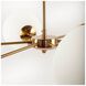 Lahey 44 inch White Chandelier Ceiling Light