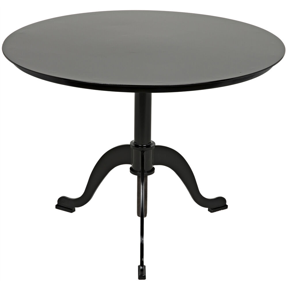 Kaldera 29 X 29 inch Matte Black Side Table
