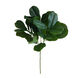 Fiddle Leaf Dark Green Floral D&eacute;cor