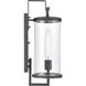 Hopkins 1 Light 17.75 inch Charcoal Outdoor Wall Sconce