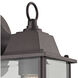 Cotswold 1 Light 9 inch Oil Rubbed Bronze Outdoor Wall Sconce