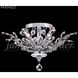 Florale 4 Light 21 inch Silver Flush Mount Ceiling Light