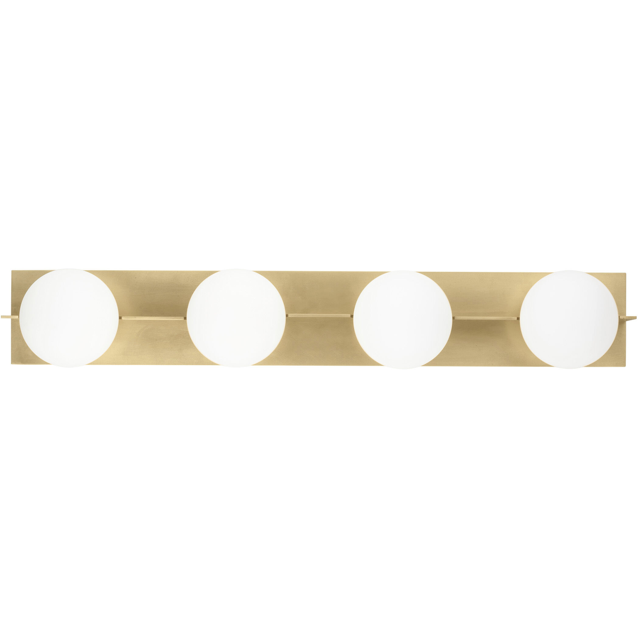 Sean Lavin Orbel 4 Light 32.4 inch Natural Brass Bath Vanity Wall Light