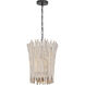Baywood 1 Light 14 inch Textured Bronze Single Pendant Ceiling Light