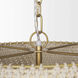 Tosha 24 inch Taupe Pendant Light Ceiling Light