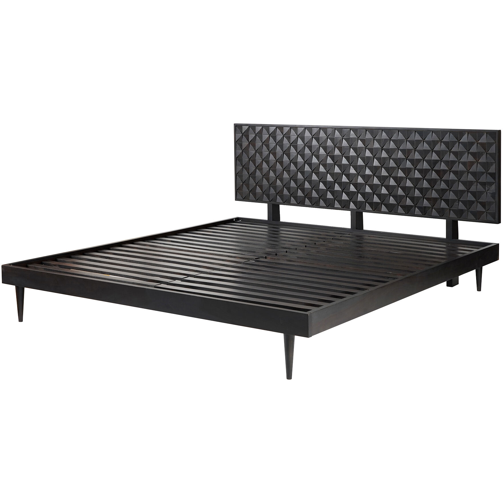 Pablo Black Bed, King