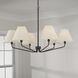 Chadwick 6 Light 34 inch Espresso Chandelier Ceiling Light