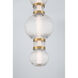 Cordel LED 8 inch Legacy Brass Mini Pendant Ceiling Light