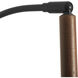 Lodi 1 Light 16 inch Matte Black Wall Sconce Wall Light