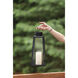 Hugh 7.5 inch Black Outdoor Lantern