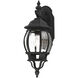 Frontenac 1 Light 19 inch Textured Black Outdoor  Wall Lantern