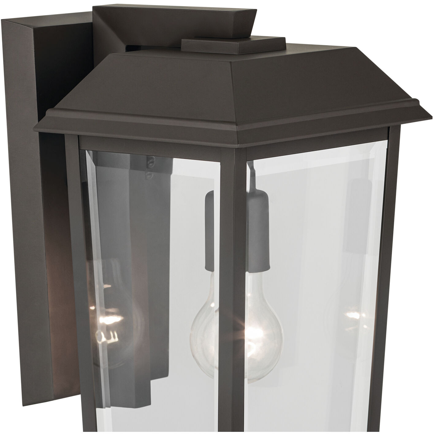 Mathus 1 Light 18 inch Olde Bronze Outdoor Wall, Medium