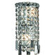 Maxime 2 Light 6 inch Chrome Wall Sconce Wall Light in Royal Cut