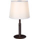 Bambi 18 inch 9.00 watt Deep Taupe Table Lamp Portable Light