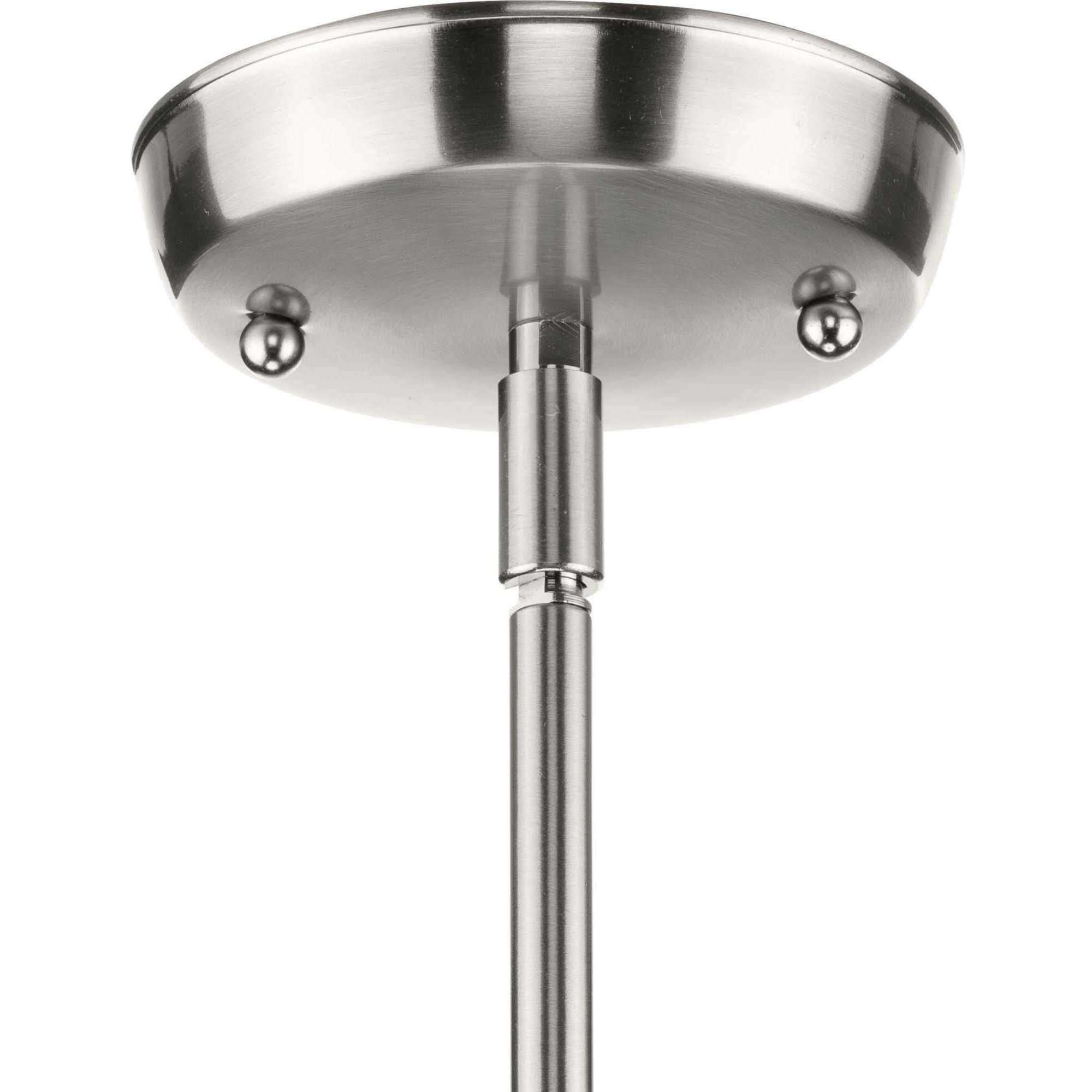 Anna 1 Light 3.88 inch Brushed Nickel Mini-Pendant Ceiling Light