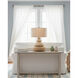 Jaru 33 inch 150 watt Natural Table Lamp Portable Light