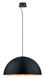 Gaetano LED 31.5 inch Black and Gold Pendant Ceiling Light
