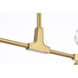 Zayne 10 Light 56 inch Gold Pendant Ceiling Light