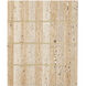 Dezi 48 inch Natural and Brass Console Table