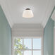 Belclaire 1 Light 13 inch English Bronze Semi-Flush Mount Ceiling Light