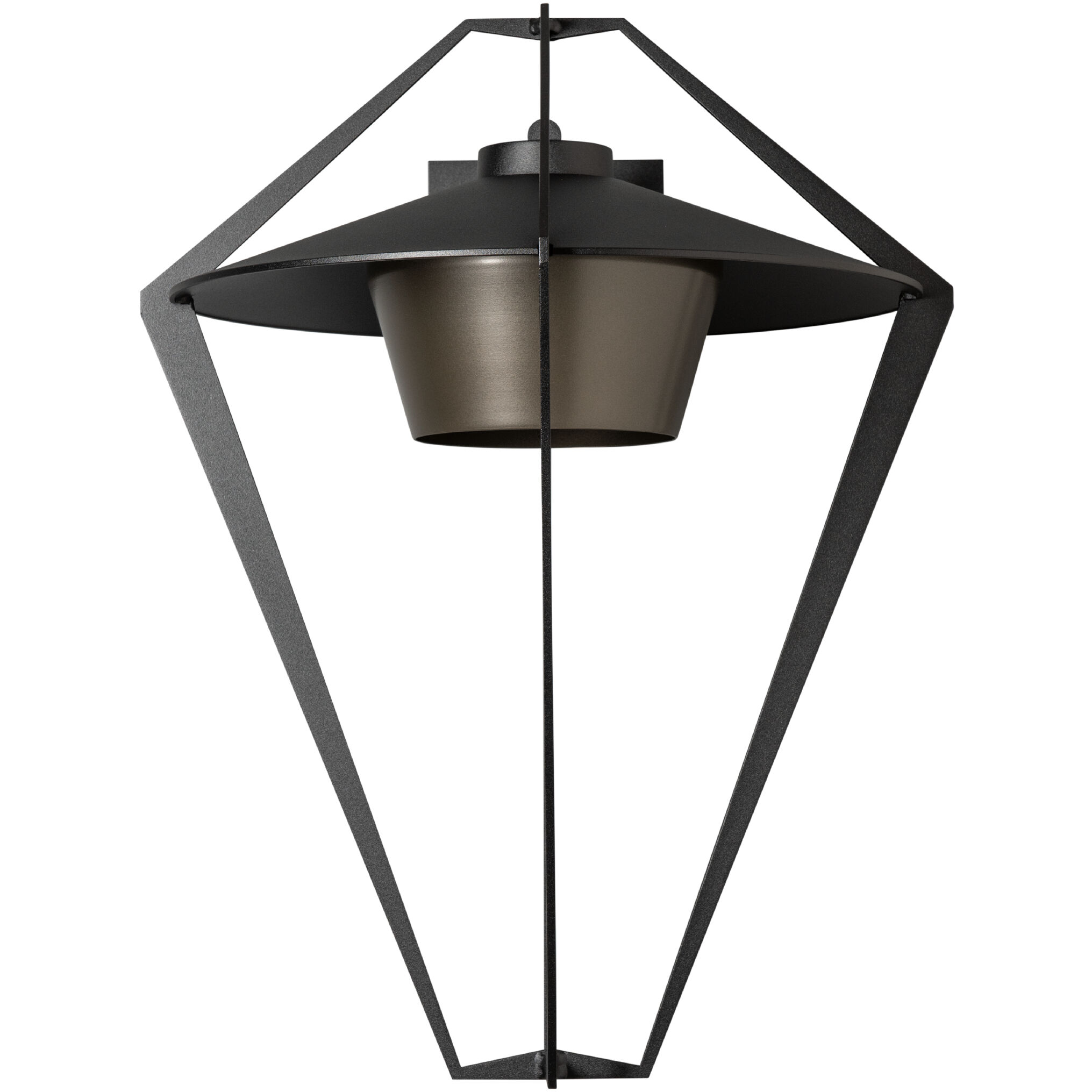 Stellar 1 Light 23.5 inch Coastal Black/Coastal Dark Smoke Outdoor Sconce, Large