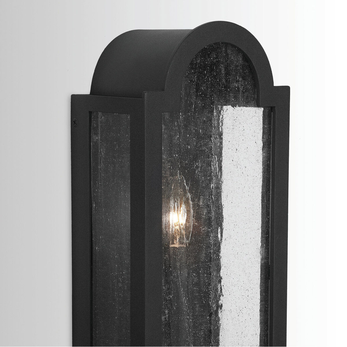 Lindsay 1 Light 20 inch Black Outdoor Wall Mount