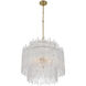 Ackerly 8 Light 23.5 inch Aged Brass Chandelier Ceiling Light