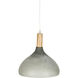 Storey 1 Light 10.75 inch Light Grey Pendant Ceiling Light