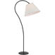 Amber Lewis Dume 63 inch 15.00 watt Aged Iron Arched Floor Lamp Portable Light, Large