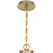 Florena 10 Light 30 inch Noble Brass Chandelier Ceiling Light