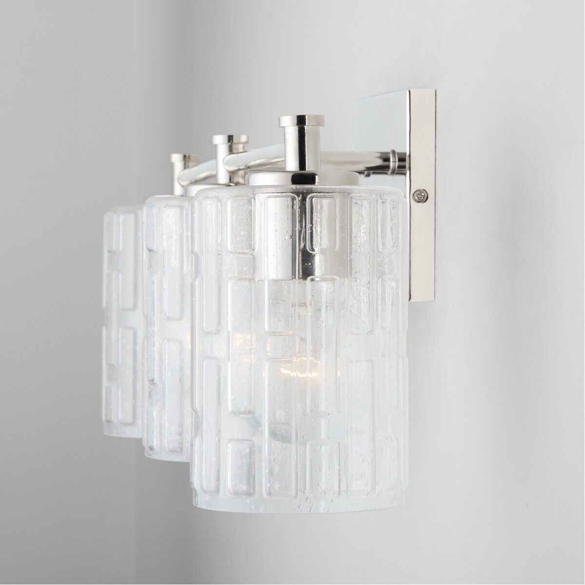 Emerson 3 Light 23 inch Polished Nickel Vanity Light Wall Light